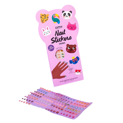 Introducing Nail Stickers - Friendly Animals with SKU 594028724 recommended for ages 3+