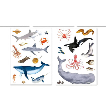Introducing Reusable Stickers - Sea Animals with SKU 921942825 recommended for ages 3+