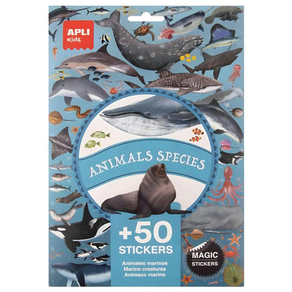 Introducing Reusable Stickers - Sea Animals with SKU 921942825 recommended for ages 3+