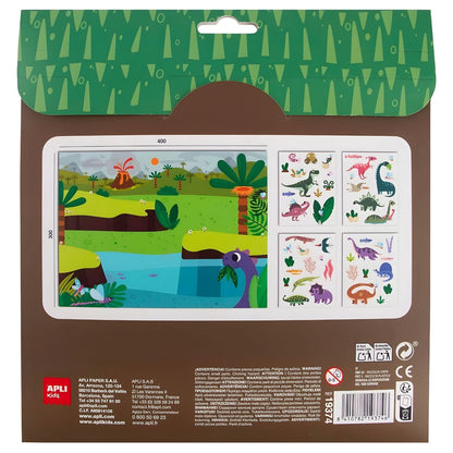 Introducing Reusable Stickers - Dinosaurs with SKU 921937425 recommended for ages 3+