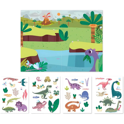 Introducing Reusable Stickers - Dinosaurs with SKU 921937425 recommended for ages 3+