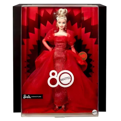 Introducing Barbie Signature 80th Anniversary with SKU 232613825 recommended for ages 6+