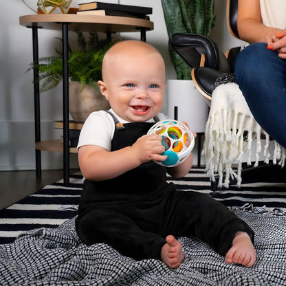 Introducing Sensory Rattle Ball Grab and Spin with SKU 951676525, recommended for ages 0 months+