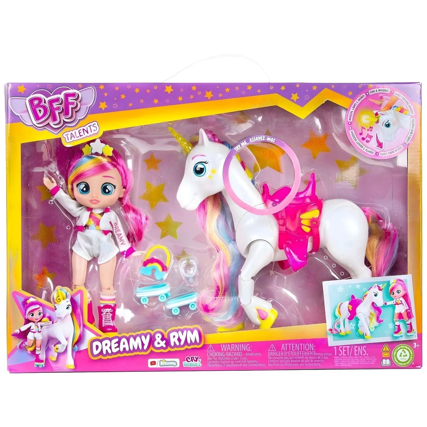 Apresentamos BFF Talents - Dreamy & Rym com o SKU 858779824 recomendado para + 3 anos