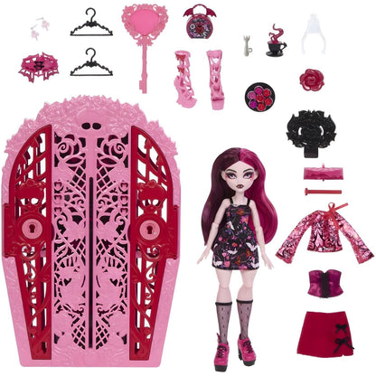 Introducing Monster High - Draculaura with Skulltimate Secrets Locker with SKU 775544325 recommended for ages 4+