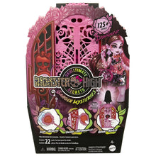Apresentamos Monster High - Draculaura  com armário Skulltime Secrets com o SKU 775544325 recomendado para + 4 anos