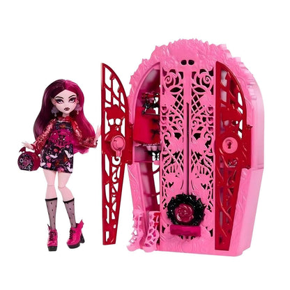Introducing Monster High - Draculaura with Skulltimate Secrets Locker with SKU 775544325 recommended for ages 4+