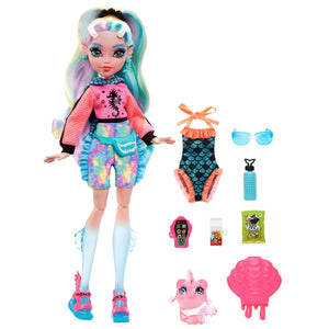 boneca Monster High - Lagoona Blue com roupa extra