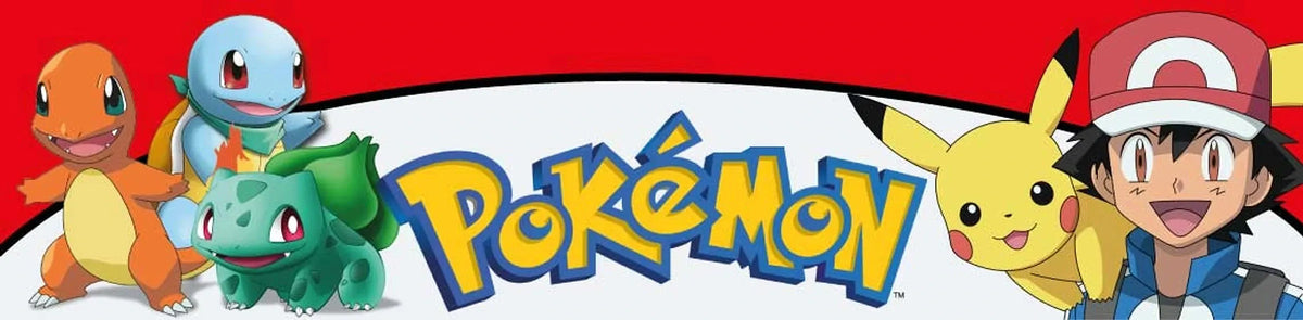 Banner da coleção Pokémon