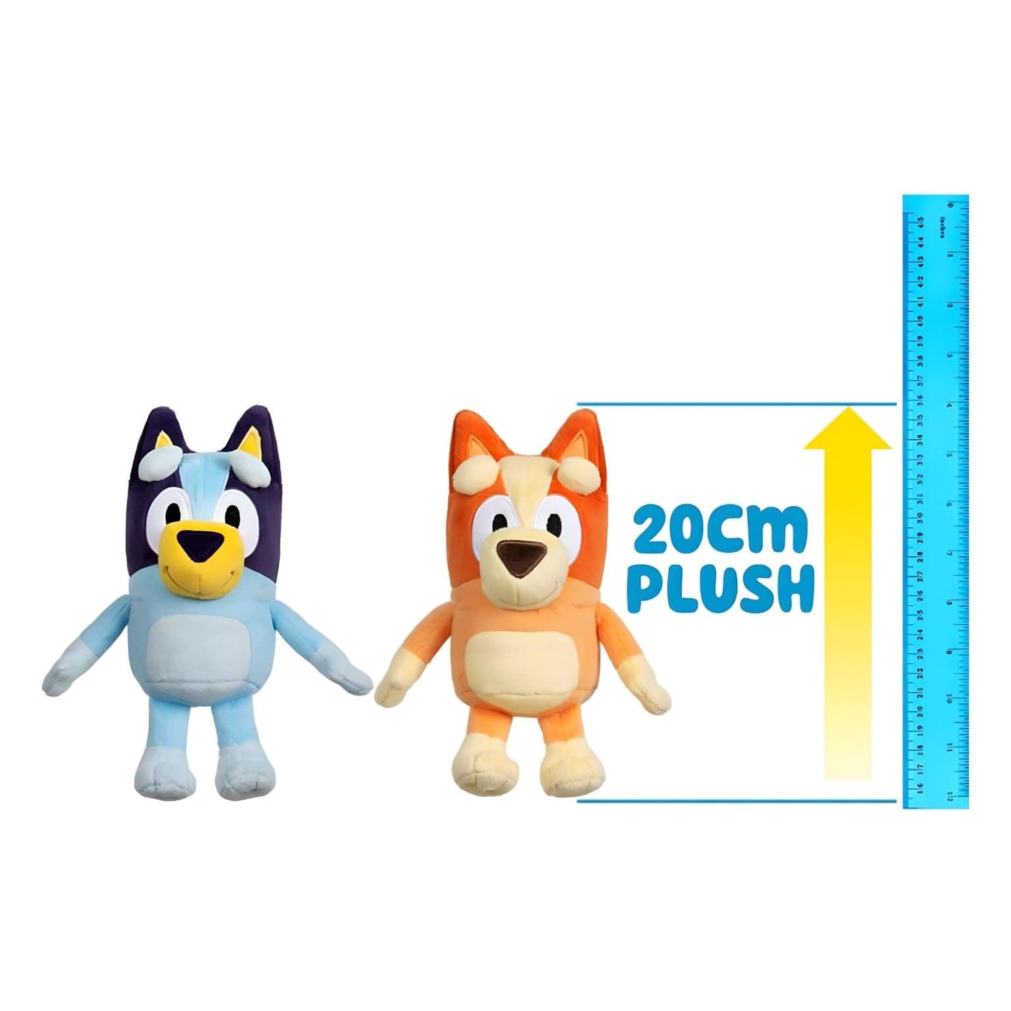 Apresentamos Peluche da Bluey 20 cm com o SKU 231300724 recomendado para + 3 anos