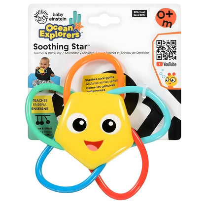 Introducing Star Teether and Rattle Toy with SKU 951682325, recommended for ages 0 months+