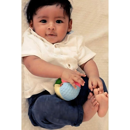 We present Sensory rubber ball with SKU 129124024 recommended for + 0 months