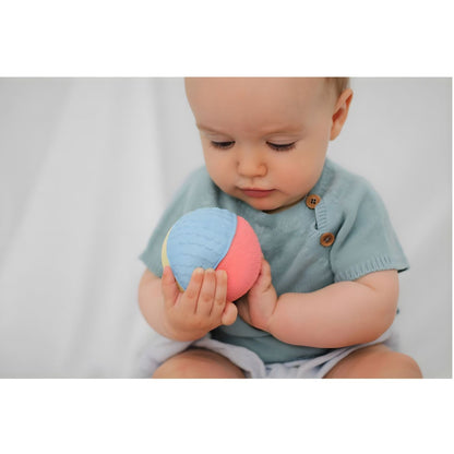 We present Sensory rubber ball with SKU 129124024 recommended for + 0 months