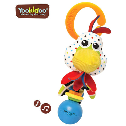 Introducing Rooster Shake Me Rattle with SKU 124013324 recommended for + 3 months