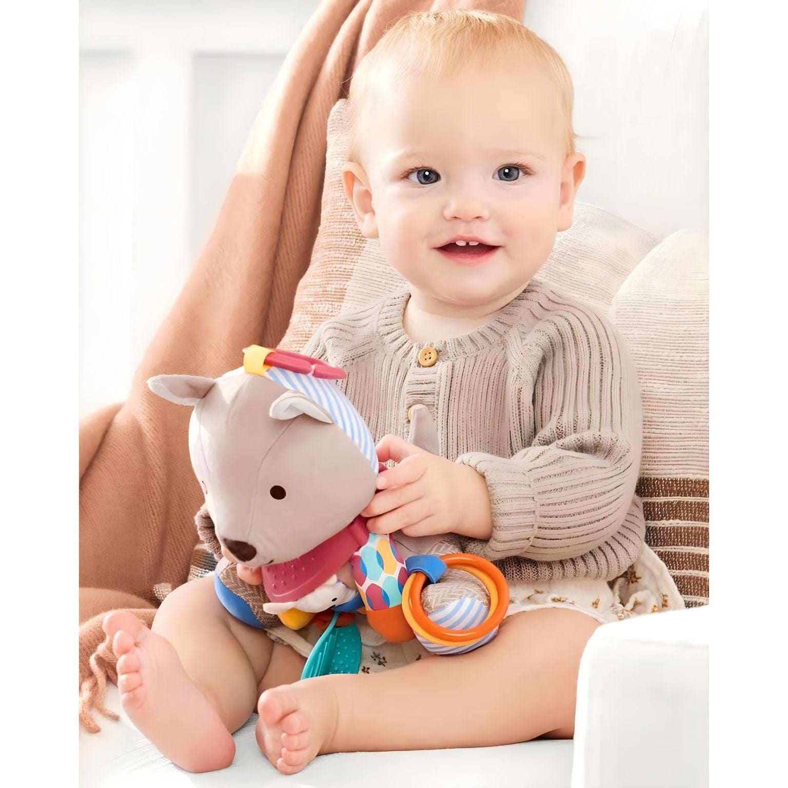 Apresentamos Peluche de actividades Canguru com o SKU 829121024 recomendado para + 0 meses