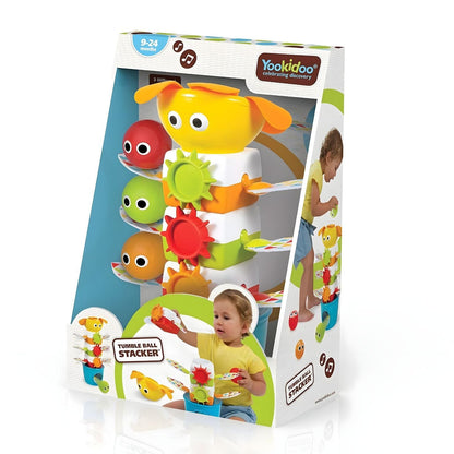 Introducing Stacking Pyramid with SKU 124020124 recommended for + 12 months