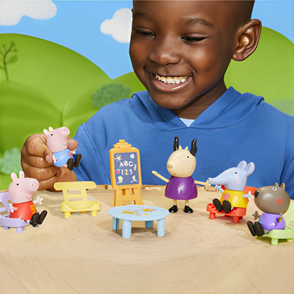 Introducing Peppa Pig - Peppa goes to school with SKU 90886824 recommended for + 3 years