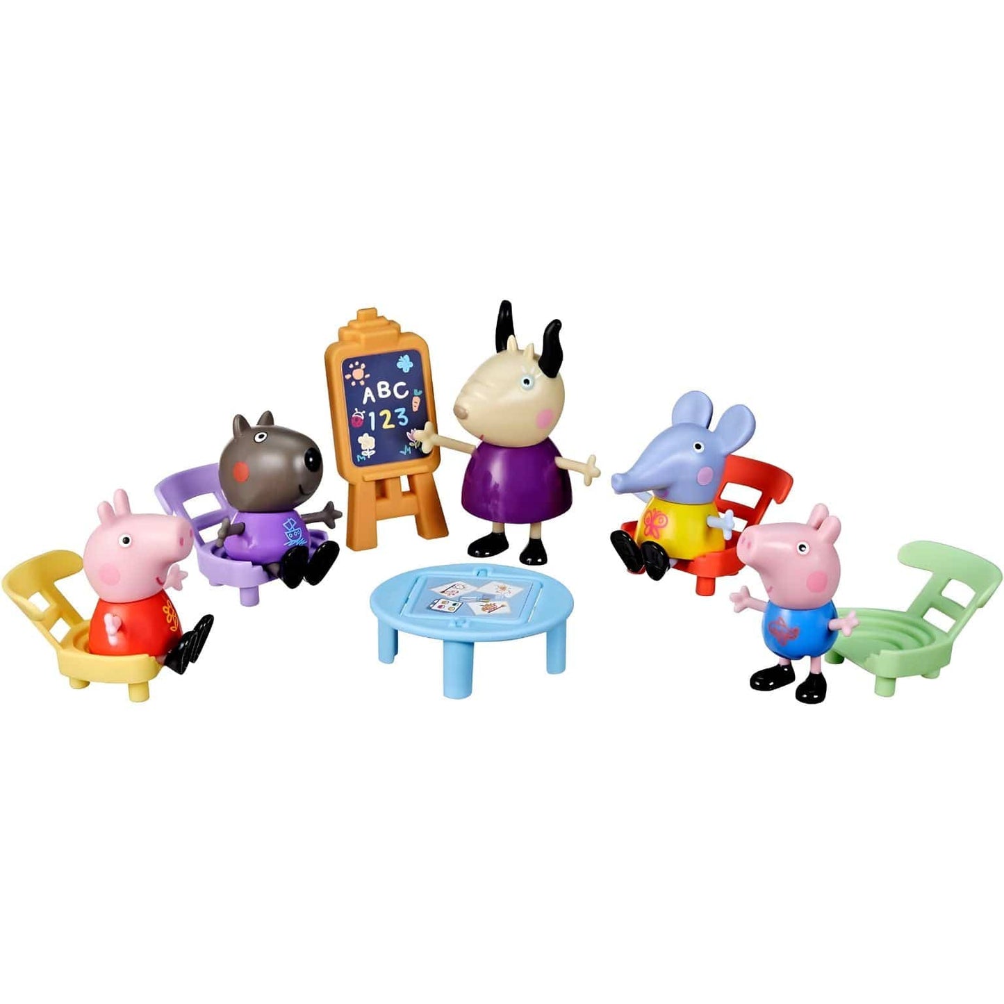 Apresentamos Porquinha Peppa - Peppa vai à escola com o SKU 90886824 recomendado para + 3 anos