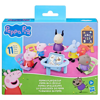 Introducing Peppa Pig - Peppa goes to school with SKU 90886824 recommended for + 3 years