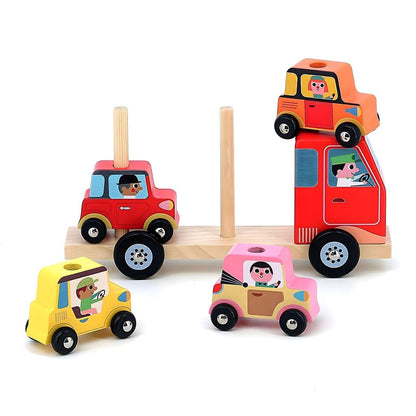 Introducing Car Stacking Truck with SKU 26763625 recommended for ages 2+