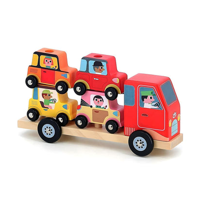 Introducing Car Stacking Truck with SKU 26763625 recommended for ages 2+