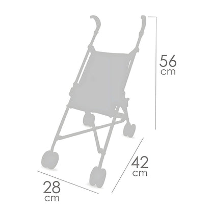 Introducing Koala Doll Stroller 56 cm with SKU 159007925, recommended for ages 3+