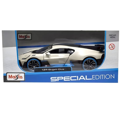 Introducing Matte White Bugatti Divo with SKU 689081124 recommended for ages 3+