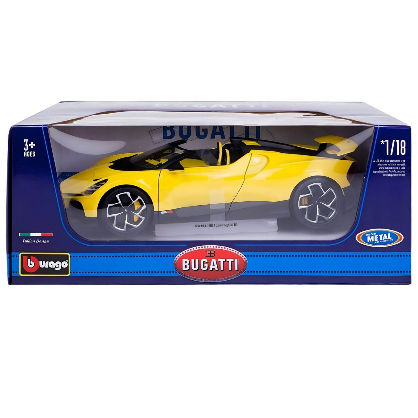Apresentamos Bugatti Mistral com o SKU 131105124 recomendado para + 3 anos