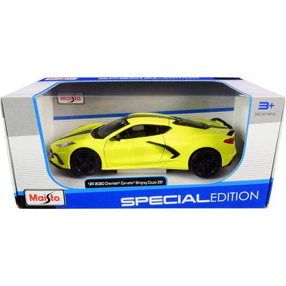 Introducing Chevy Corvette Stingray Z51 Coupe Yellow with SKU 683152725 recommended for + 3 years