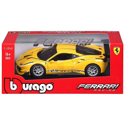 Introducing Ferrari Racing 488 Challenge Yellow with SKU 682630724 recommended for ages 3+
