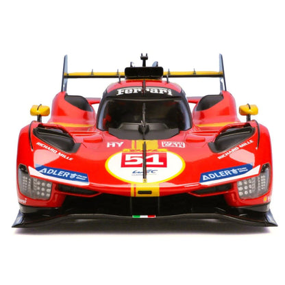 Introducing Ferrari Racing 499P Le Mans Hypercar 1/18 with SKU 131630124 recommended for + 14 years