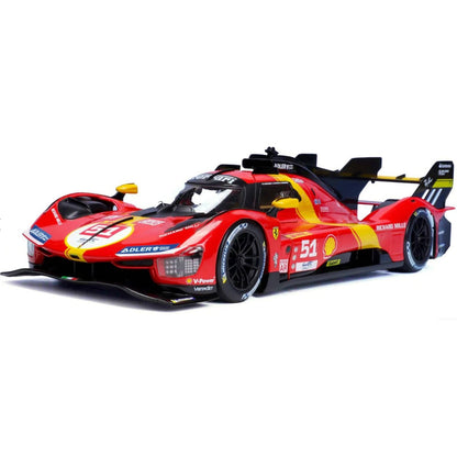 Introducing Ferrari Racing 499P Le Mans Hypercar 1/18 with SKU 131630124 recommended for + 14 years