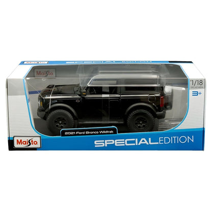 Introducing 1/18 2021 Black Ford Bronco Wildtrak with SKU 133145625 recommended for ages 3+