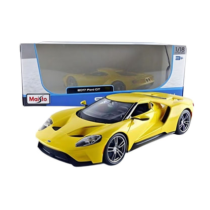 Introducing Ford GT 2017 Yellow with SKU 683138424 recommended for ages 3+