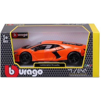 Introducing Lamborghini Revuelto Orange 1/24 with SKU 132110624 recommended for ages 3+