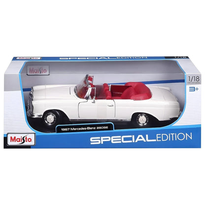 Introducing 1/18 Mercedes-Benz 280 SE 1967 with SKU 133181125 recommended for ages 3+
