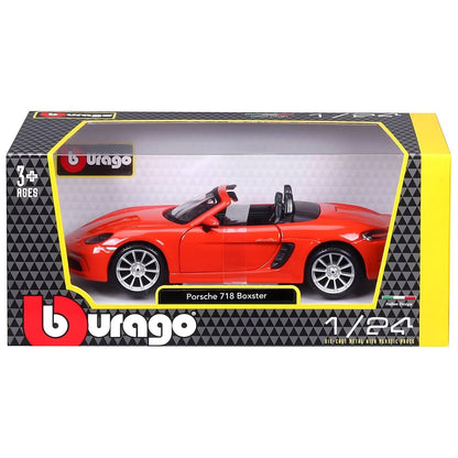 Introducing Porsche 718 Boxster 1/24 with SKU 682108724 recommended for ages 3+