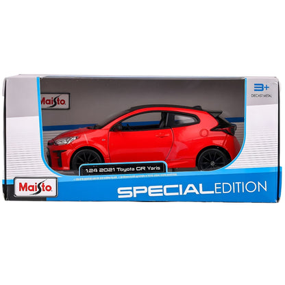 Introducing Toyota GR Yaris 2021 Red with SKU 130675224 recommended for ages 3+