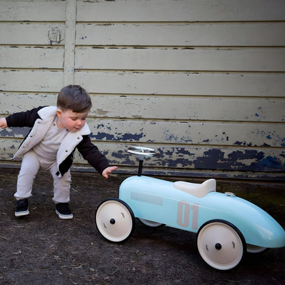 Introducing Vintage Light Blue Metal Car with SKU 26112424 recommended for ages 12 months+