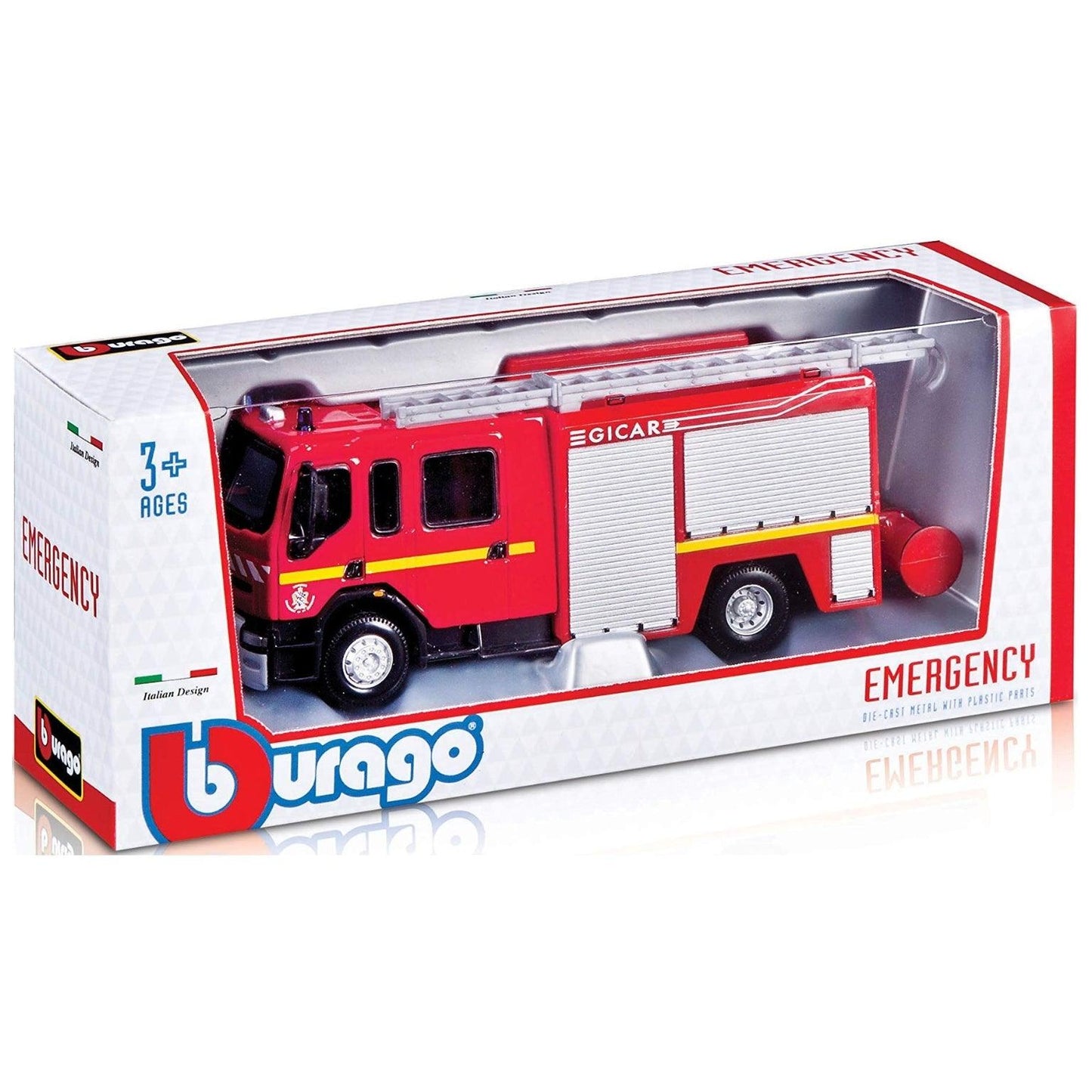 Apresentamos Carro dos Bombeiros Renault Premium 1:50 com o SKU 683200224 recomendado para + 3 anos