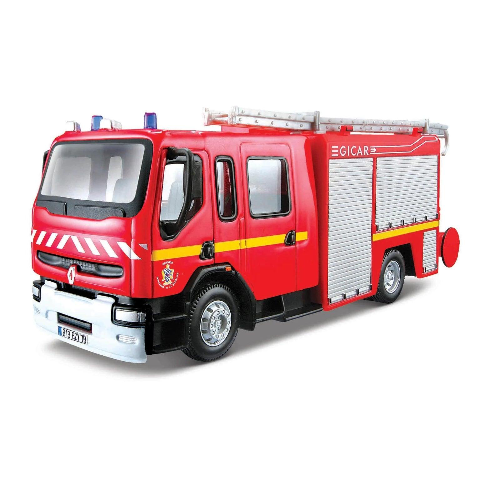 Carro dos Bombeiros Renault Premium 1:50 - Brincatoys