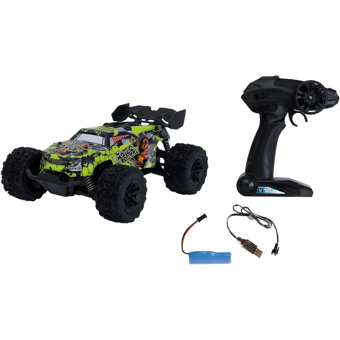 Apresentamos Carro telecomandado Power Dragon com o SKU 862467424 recomendado para + 8 anos