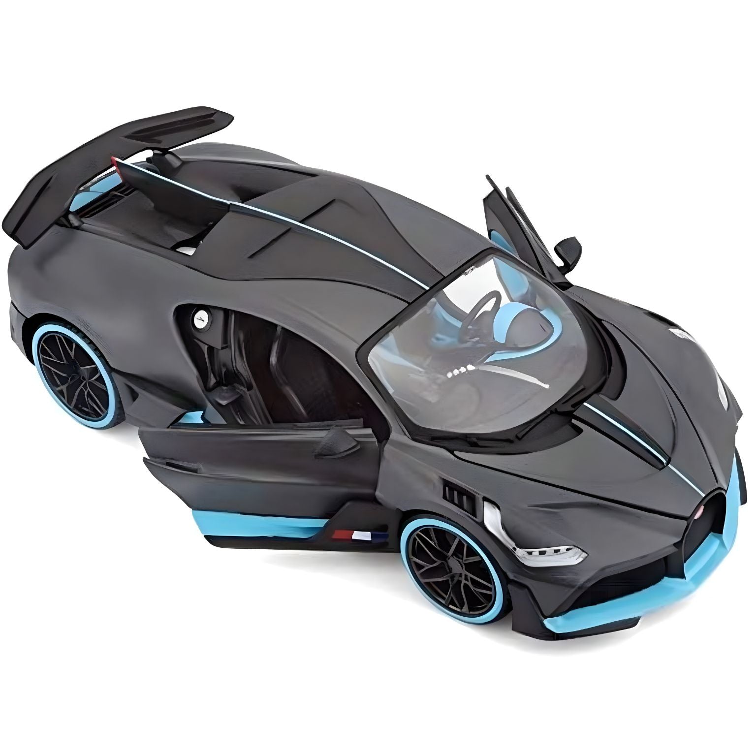 carro de brincar Bugatti Divo preto