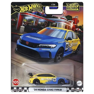 carro de brincar Hot Wheels Boulevard - 24 Honda Civic Type R