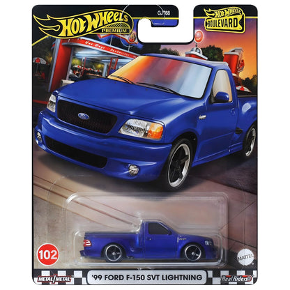 carro de brincar Hot Wheels Boulevard 99 Ford F-150 SVT Lightning