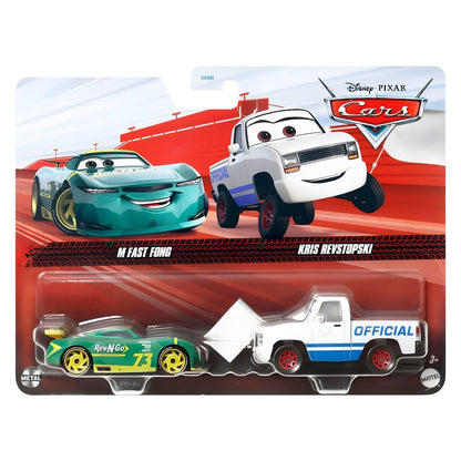 Introducing Disney Cars - M Fast Fong and Kris Revstopski with SKU 771993624 recommended for + 3 years