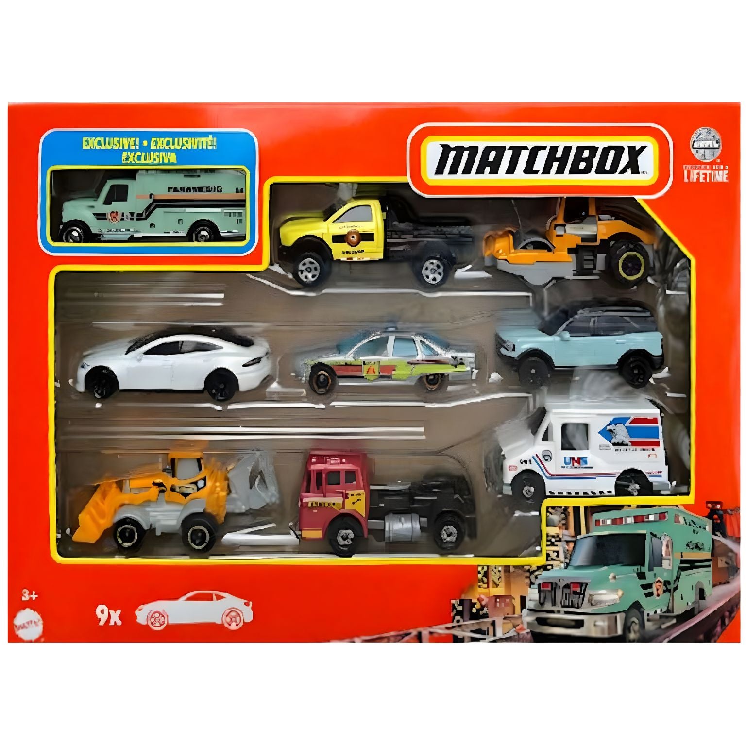 carros de brincar Conjunto Matchbox - International Ambulance National Parks