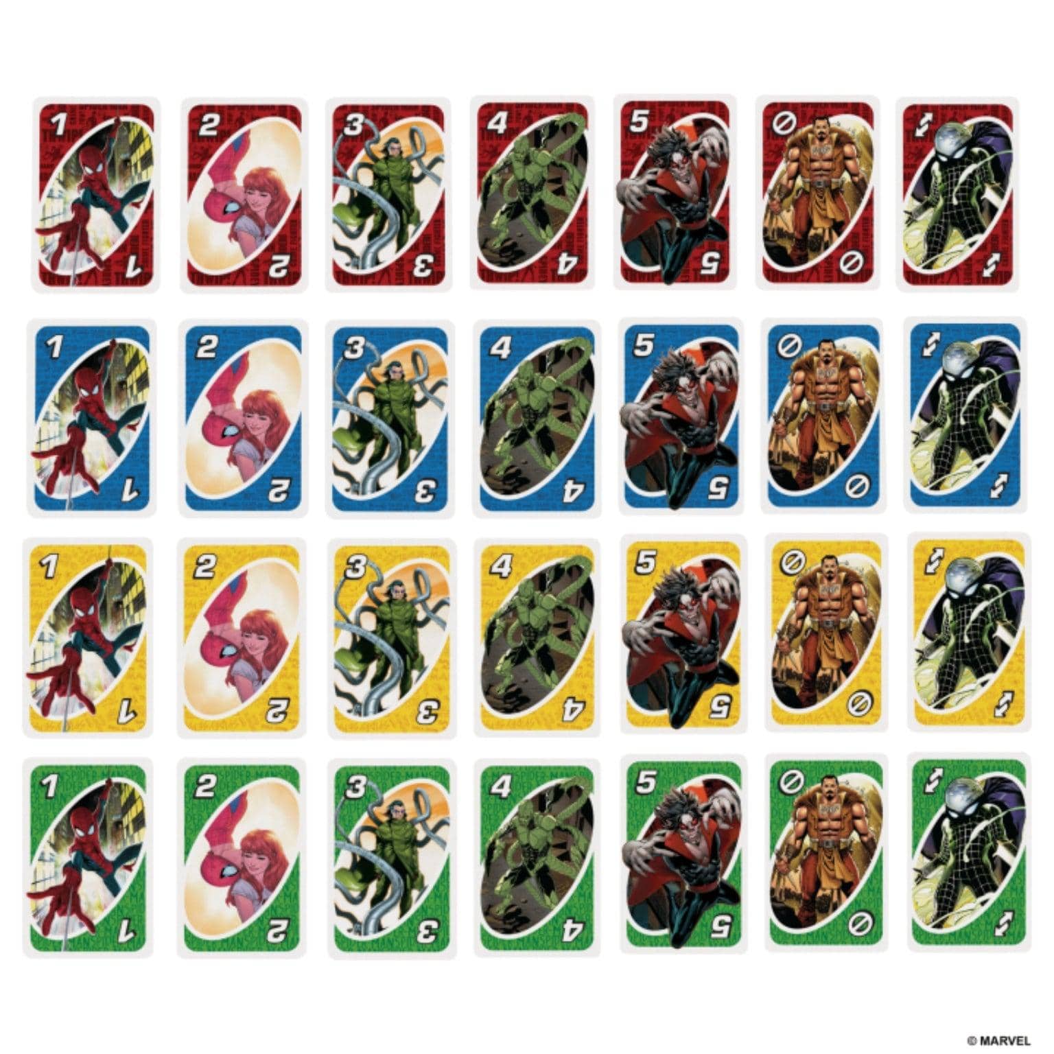 Apresentamos Cartas Uno - The Amazing Spider-Man com o SKU 232414124 recomendado para + 7 anos