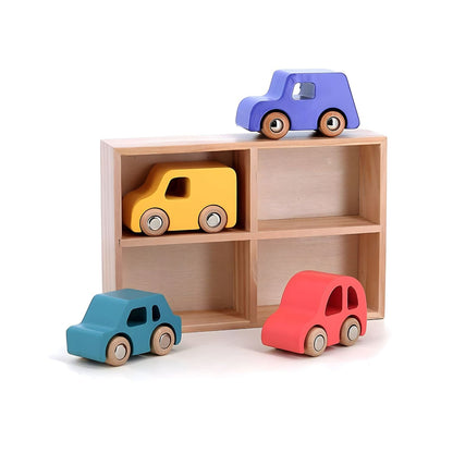 Introducing City Wooden Car Set with SKU 26237025 recommended for ages 3+