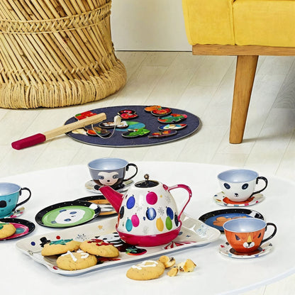 Introducing Rainbow Musical Tea Set with SKU 26740224 recommended for ages 3+